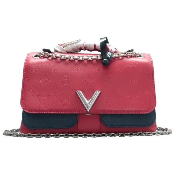 Louis Vuitton Very Red Monogram Leather Satchel 1108-061425 - Picture 1 of 12